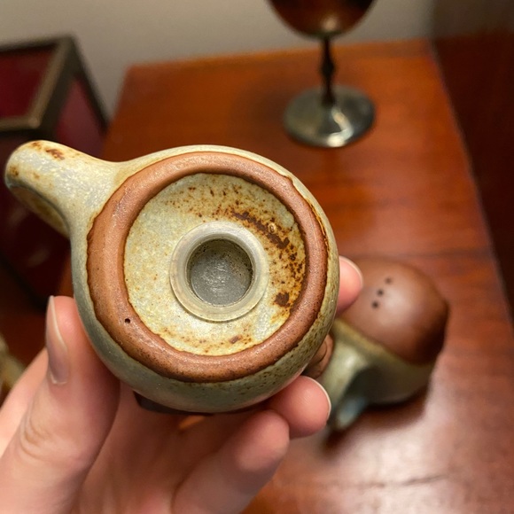 Pristine Salt and Pepper Pigs! Vintage UCTCI Japanese Pottery - Picture 4 of 6